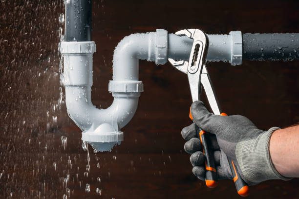 Professional Gas Line Repair technician working in Luna Pier, MI